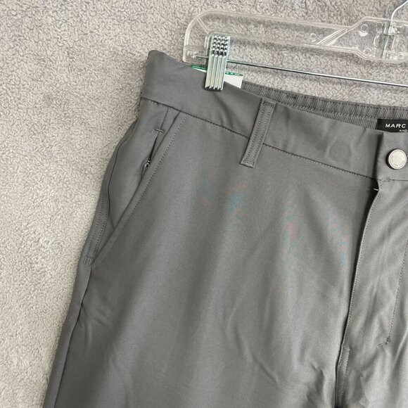 NEW Marc New York Andrew Marc Men's 38X34 Commuter Pants Gray Slim-Fit 4-Way - Picture 8 of 9